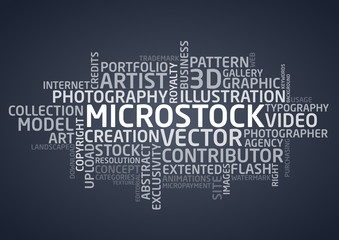 Fototapeta na wymiar Microstock - Words