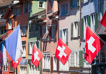 Swiss National Day in Zurich