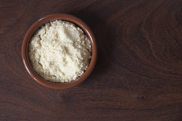 parmesan - studio shot from above
