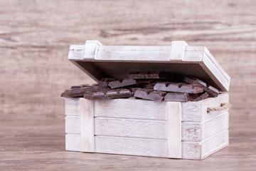 Chocolate with nuts