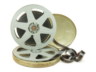 Fototapeta premium 35mm Film In Two Reels And Its Can