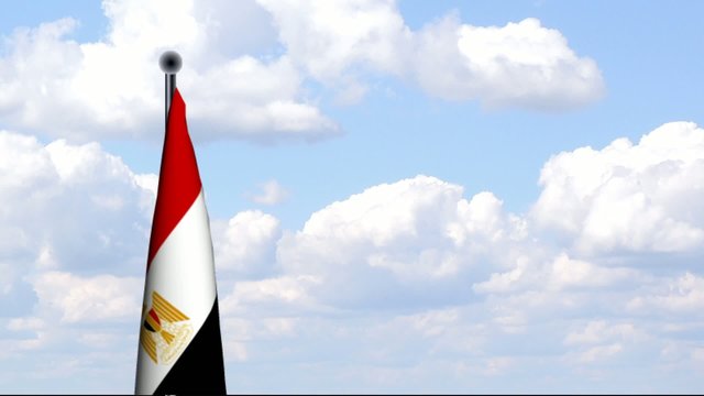 Animierte Flagge von &Auml;gypten