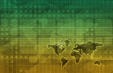 Obraz premium Telecommunications Network