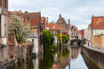 Fototapeta na wymiar Używany miasto w Belgii