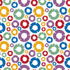 Creative seamless pattern