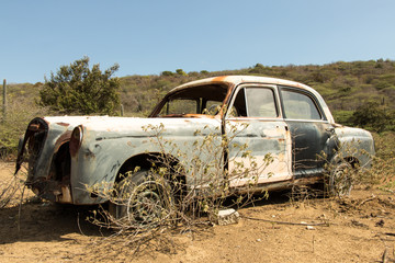 Rusty Car in the Outback