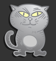 Sticker cat