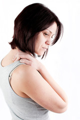Obraz premium neck ache