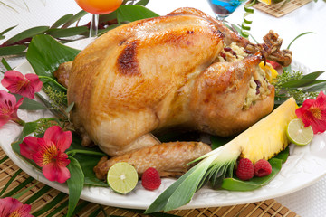 Tropical Roasted Turkey