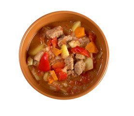 l Hungarian hot goulash soup