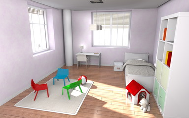room interior - Kinderzimmer