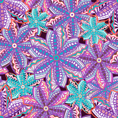 Seamless floral texture