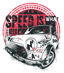Speed is what I need © Tshirt-Factory.com
