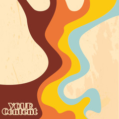 vectror retro abstract strips background