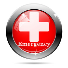 Metallic glossy icon