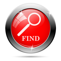 Metallic glossy icon