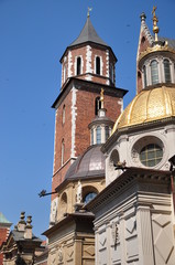 Fototapeta na wymiar Wawel Cathedral in Krakow