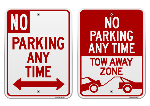 no car sign .no parking traffic sign . car prohibition sign . vector  illustration 23581982 Vector Art at Vecteezy