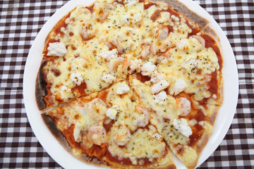 pizza seafood