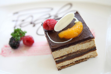 Opera fancy cake