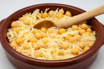 sopa garbanzos
