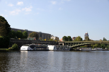 Vue sur l'Erdre, Nantes