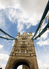 Tower Bridge in London, UK