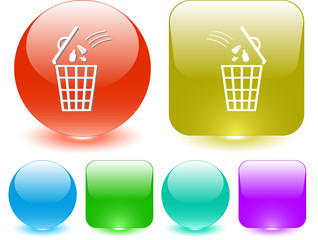 Bin. Vector interface element.