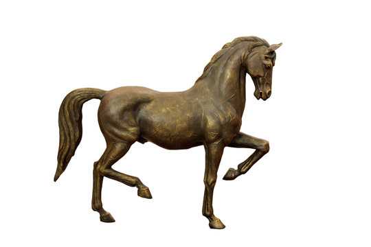 Horse statute for decorate