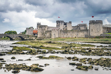 King John Castle in Limerick, Ireland