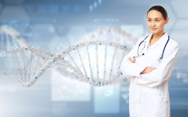 DNA strand illustration