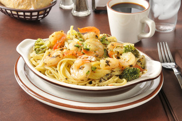 Shrimp scampi