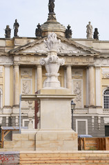 Baubeginn Garnisonkirche vor dem Langen Stall