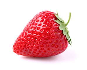 Strawberry in closeup