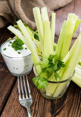Celery Sticks in a glass