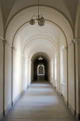 Long corridor