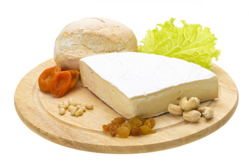 piece of Brie cheese