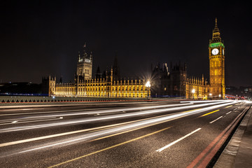 Fototapeta na wymiar Big Ben Clock Tower and Parliament house