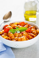 Gnocchi with tomato sauce