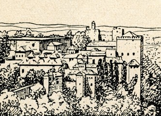Obraz premium Alhambra (Granada, Spain)