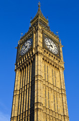 Fototapeta na wymiar Big Ben (Houses of Parliament) in London