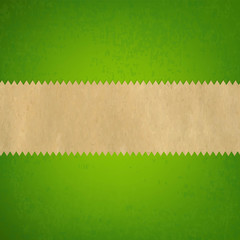Grunge Green Paper Background