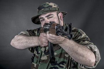 Fototapeta premium soldier