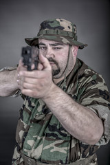Fototapeta premium soldier
