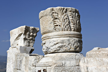 Fototapeta premium Laodikya Ancient City in Denizli, Turkey