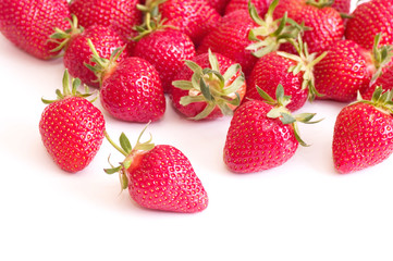 Strawberry isolated on white background