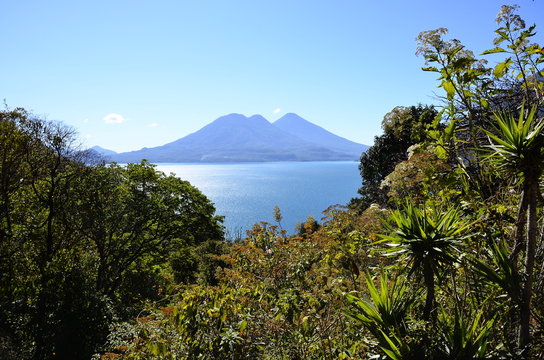 Vulkan Atitlan See
