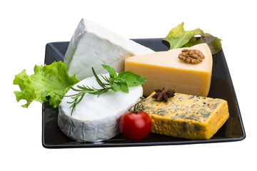 Variety cheese assortment
