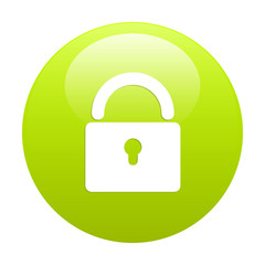 Button online security icon