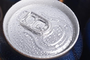 wet aluminium can